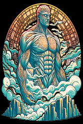 Divine Masculine Mythical Titan