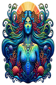 Divine Feminine Oceanic Goddess
