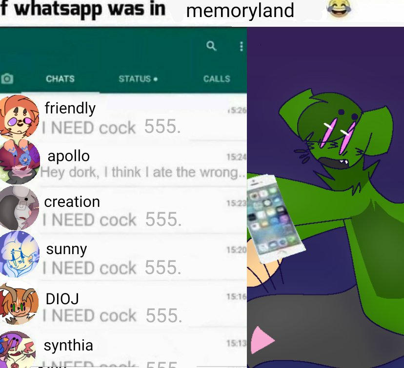 If WhatsApp Was in X / I NEED Cock