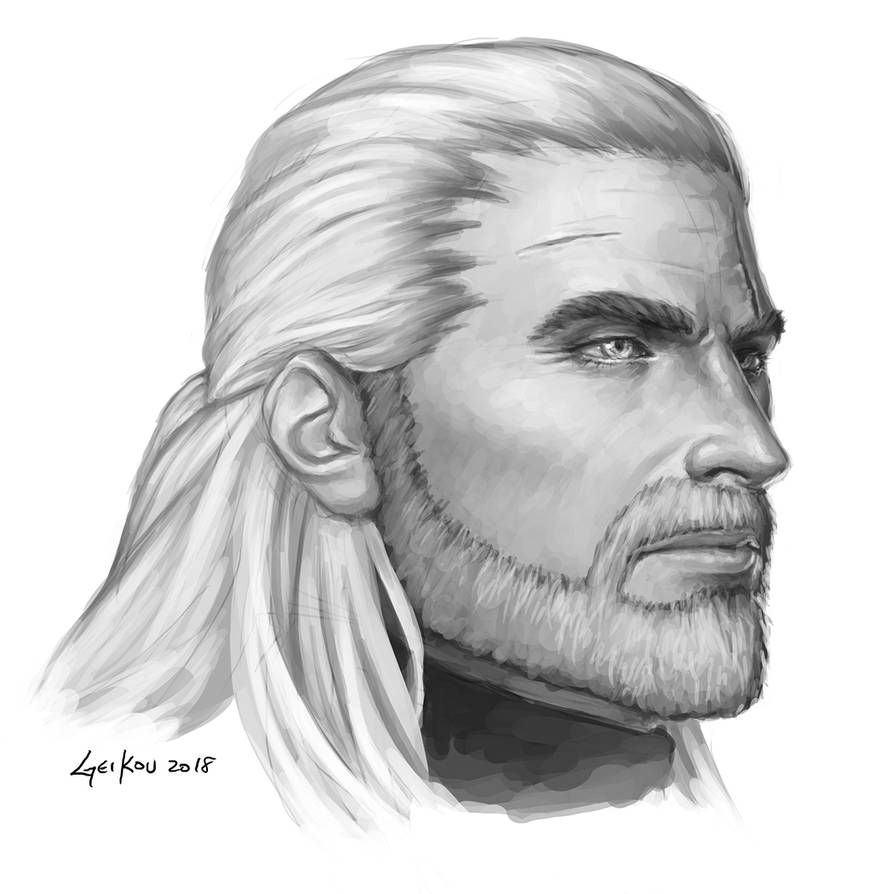 Geralt Sketch by GEIKOUart on DeviantArt
