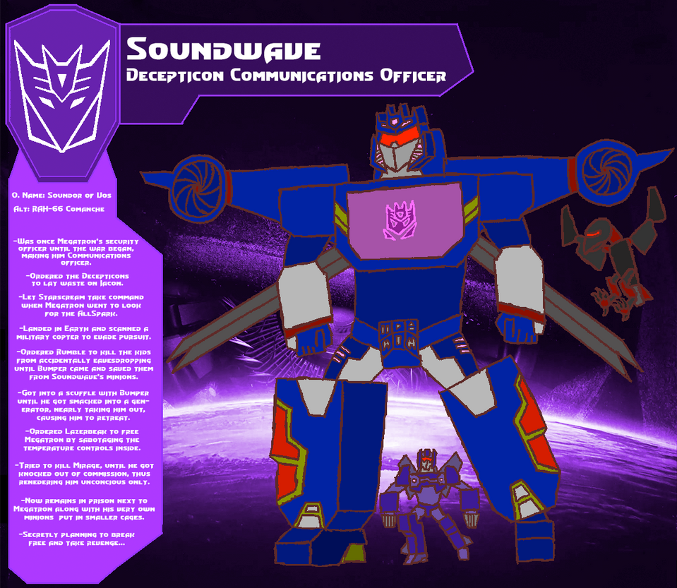 Random Continuity Soundwave by MasterGojira on DeviantArt