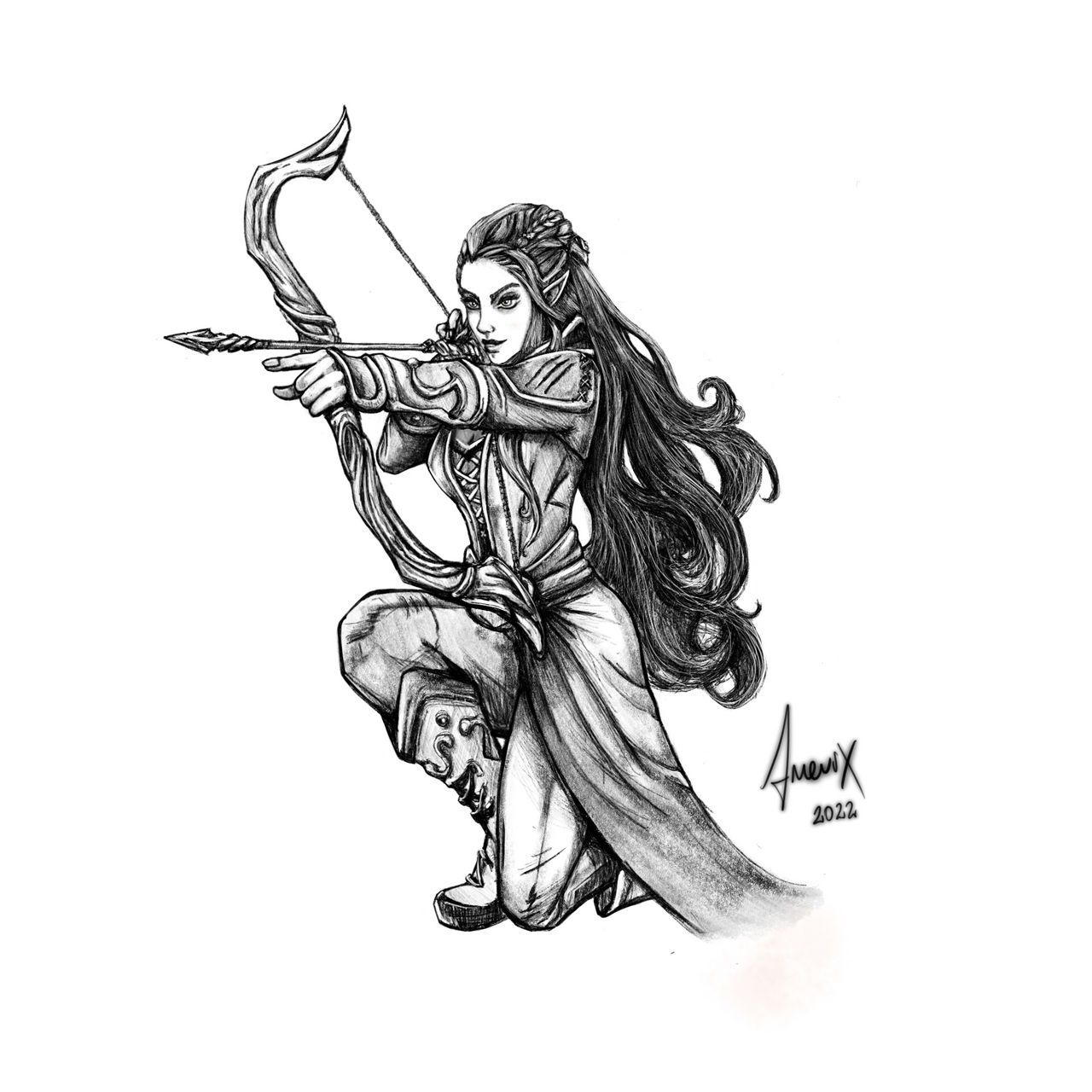 Ranger Sketch by amenix on DeviantArt