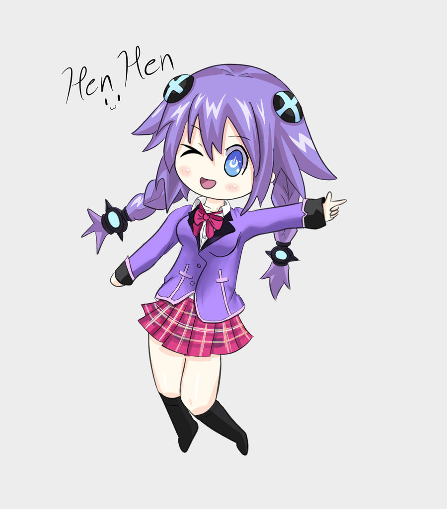 Chibi Purple Heart