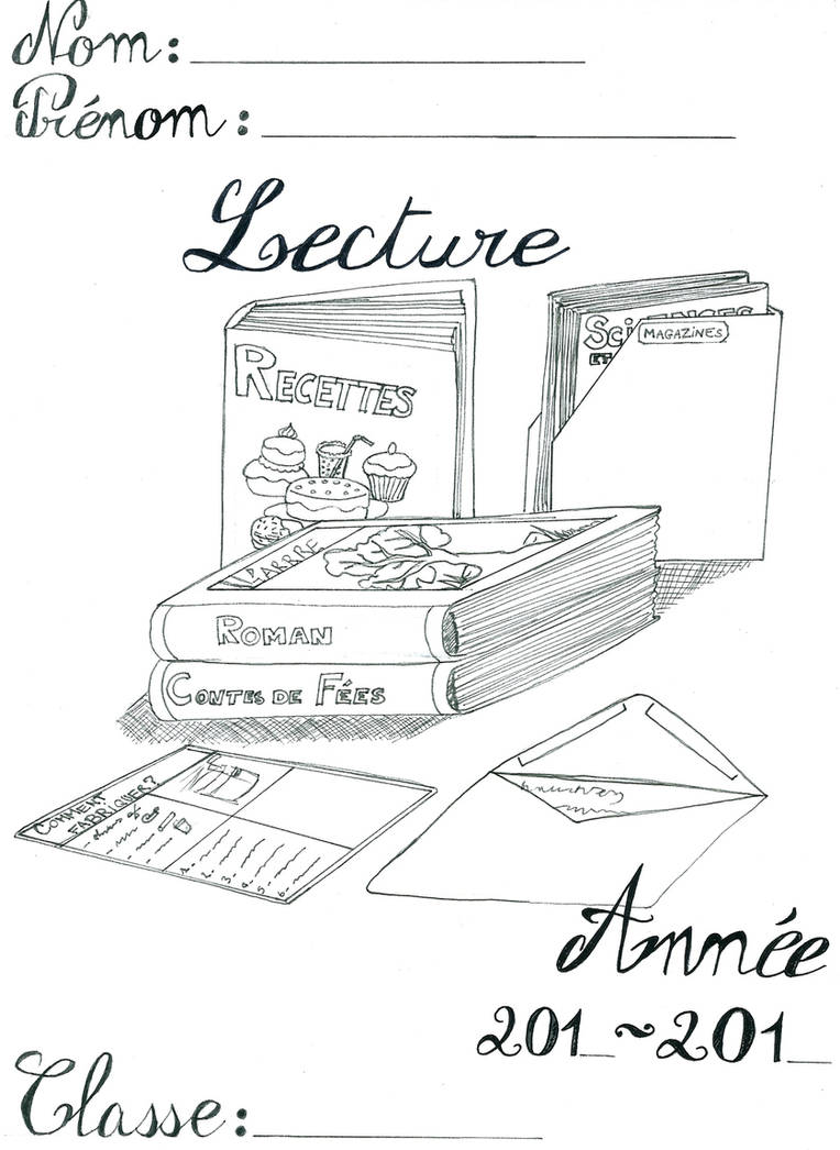 Idee Page De Garde Carnet De Lecture Page De Garde Lecture by Nimidias on DeviantArt