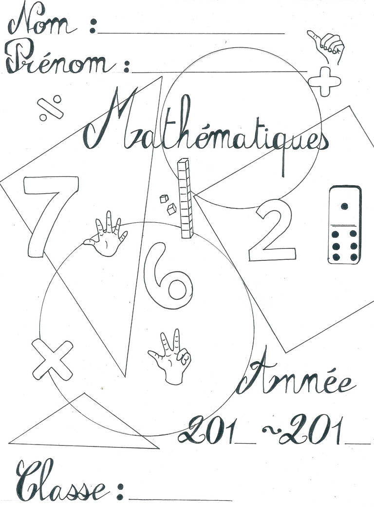Page De Presentation Math Page De Garde Maths by Nimidias on DeviantArt