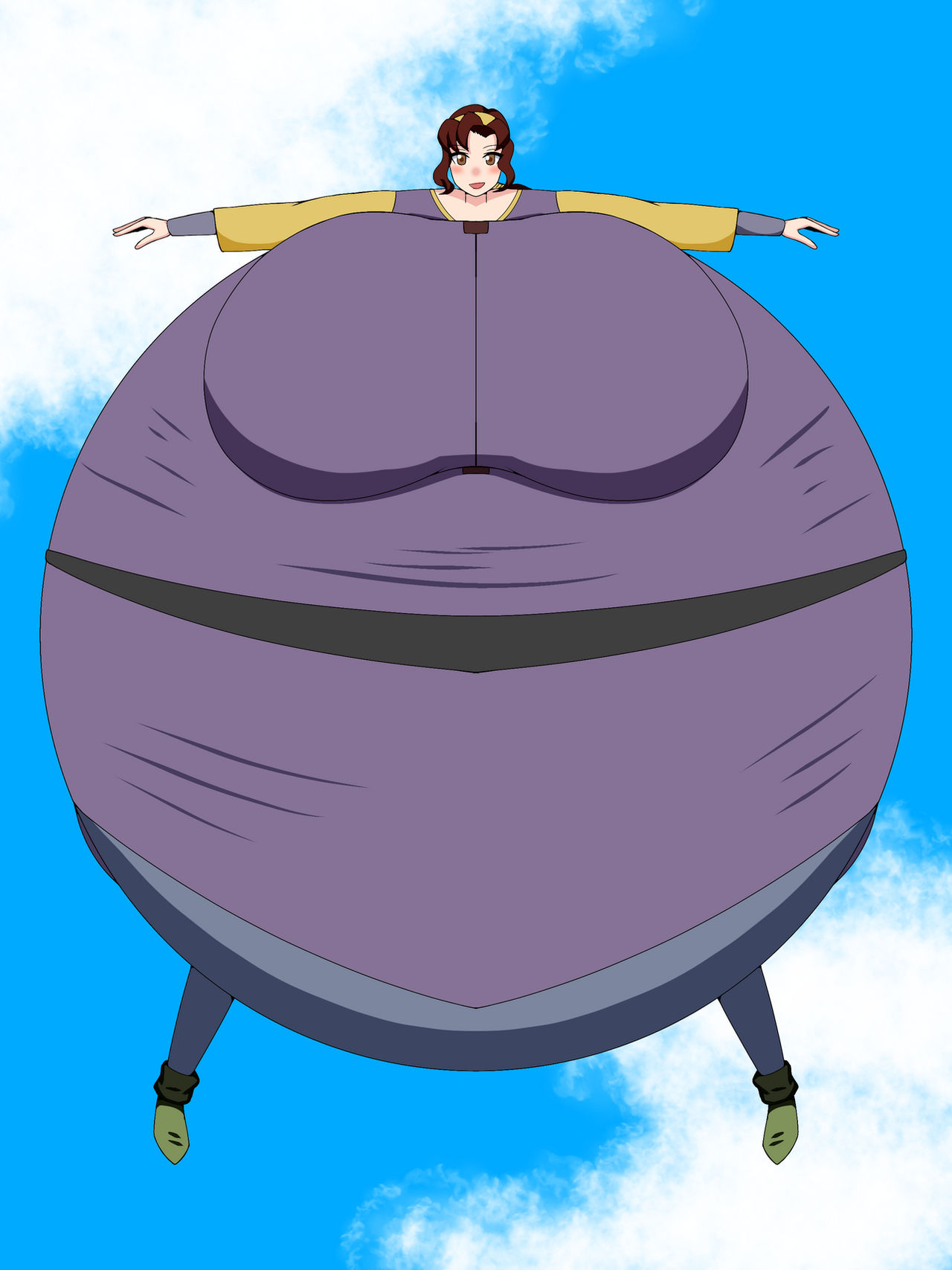 Body Inflation Mha Kayley body inflation by kudann2506 on DeviantArt