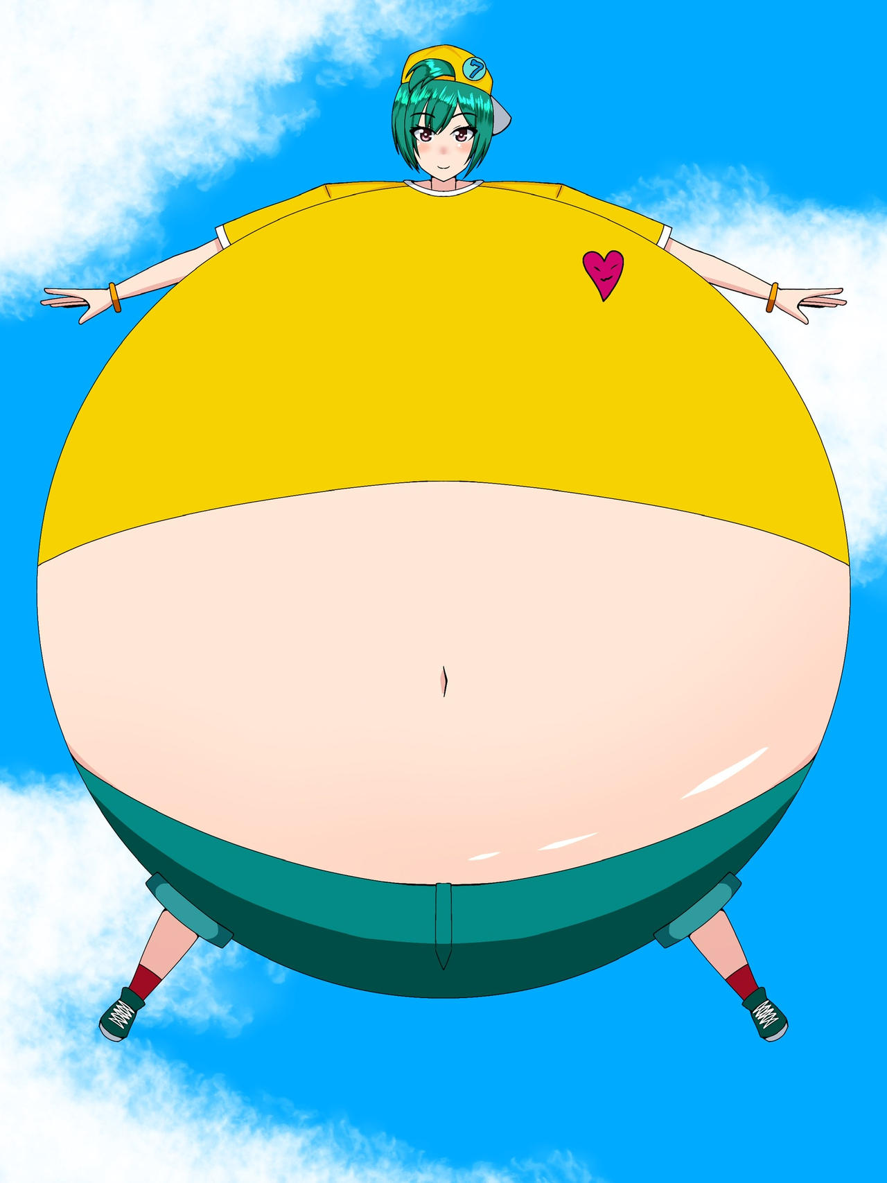 Body Inflation Mha Merrylou body inflation by kudann2506 on DeviantArt