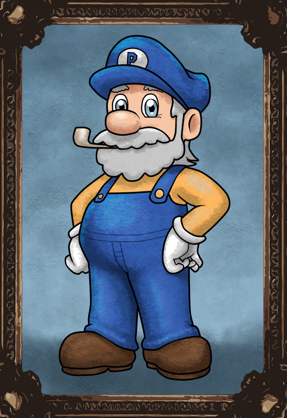 Mario and Luigi's papa by GeekytheMariotaku77 on DeviantArt