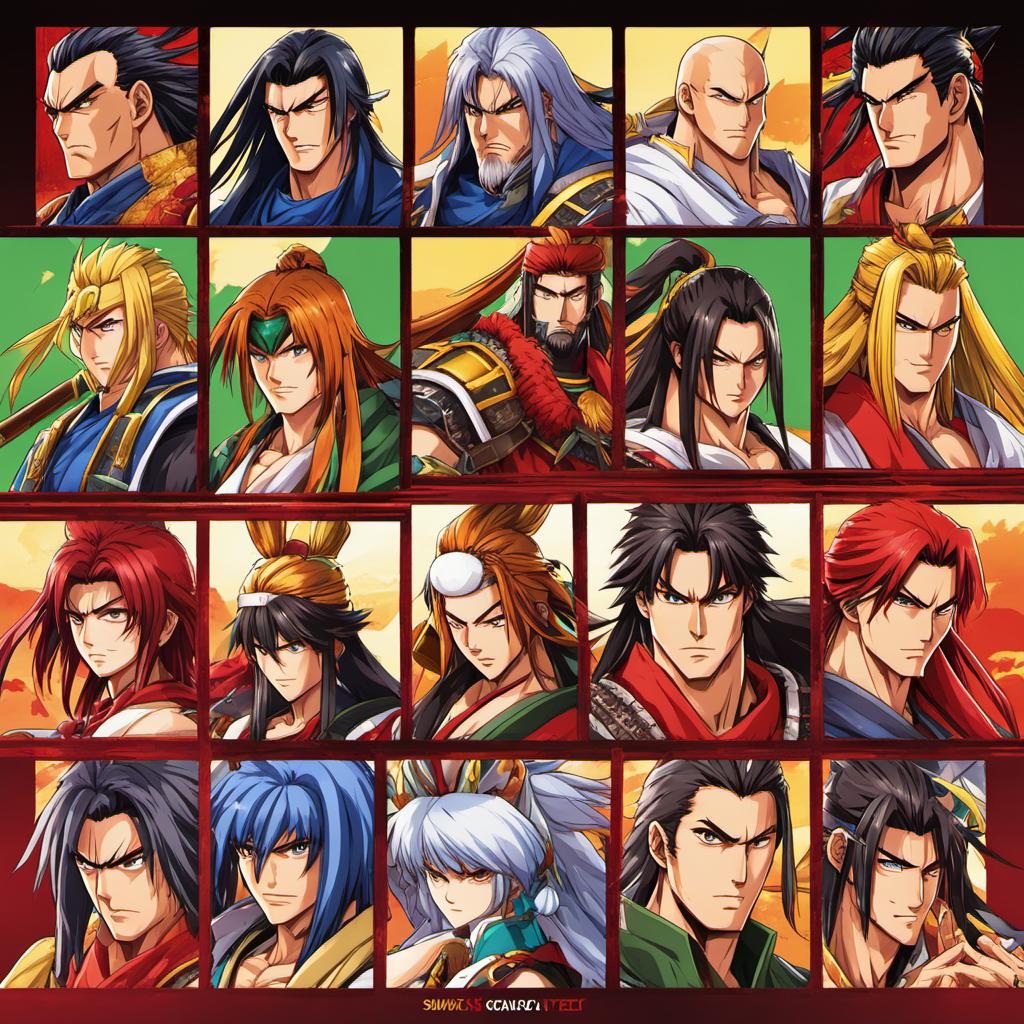 Samurai Showdown Characters Samurai Shodown 8 character select screen by kkrivers79 on DeviantArt