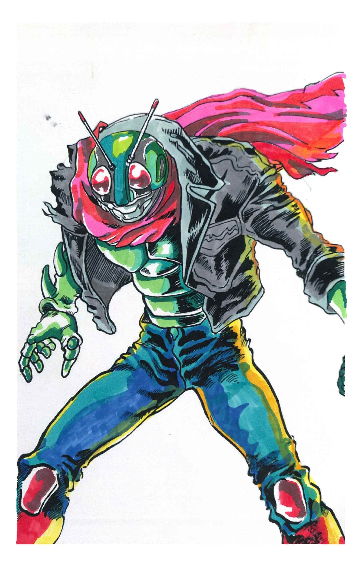 Kamen rider the first by phoenixeverson on DeviantArt