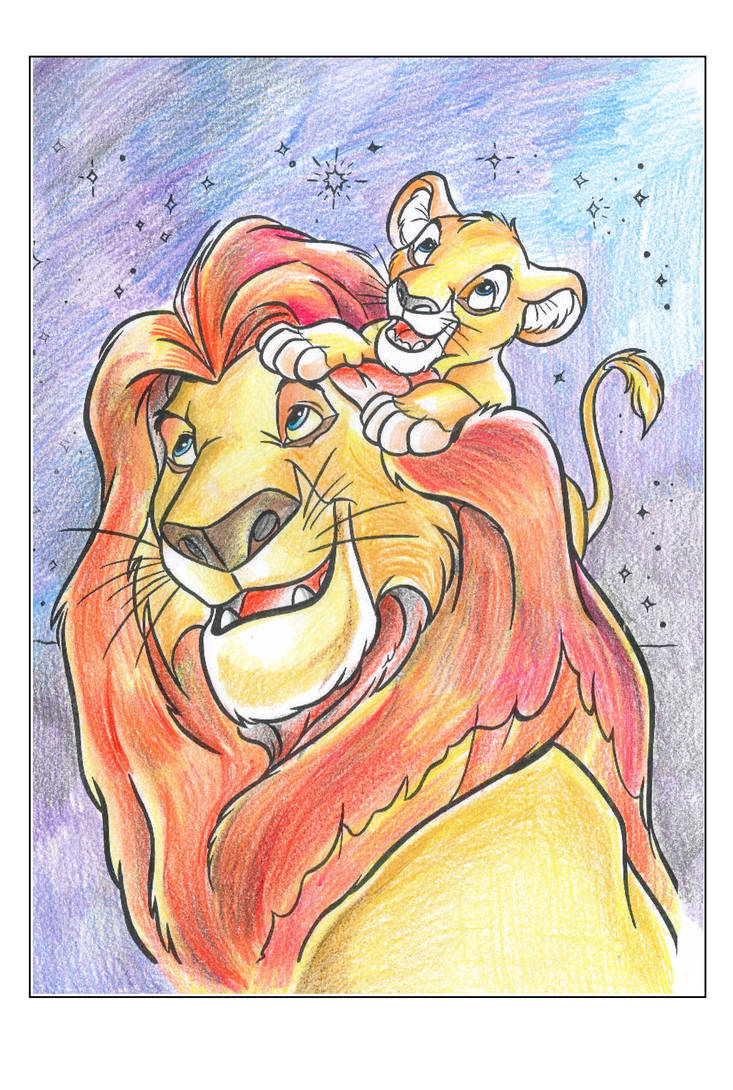 Musafa Simba Drawable Mufasa and simba by phoenixeverson on DeviantArt