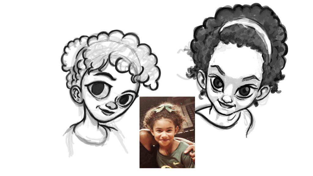 Niece caricature