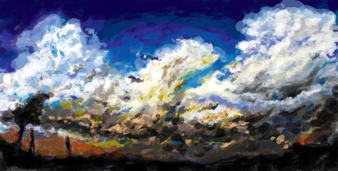 Cloud scape