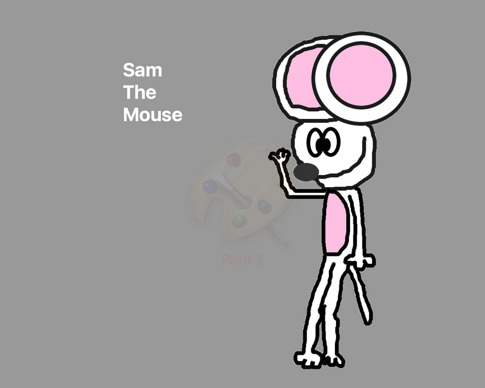 Imx Sam Mouse Sam The Mouse(Colored!) by RebeccaFlowerToons on DeviantArt