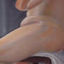 Nude model detail shot