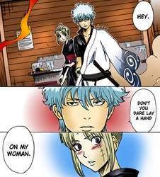 Gintama Manga Cap Colored (Love Potion Arc)