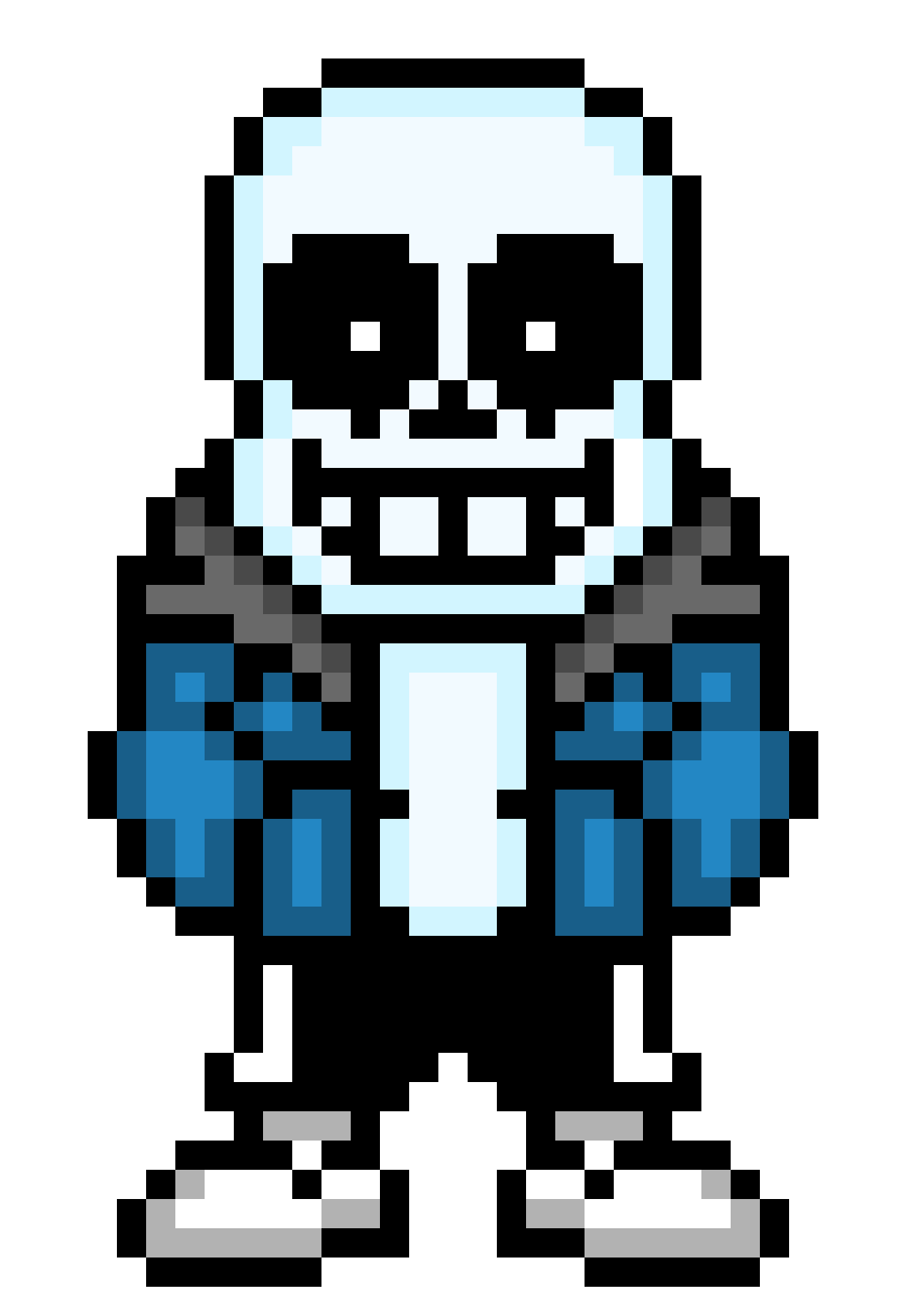 Sans - Undertale Battle Sprite by Undertale-Art-Maker on DeviantArt