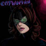 Catwoman with goggles