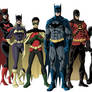 Bat family colored