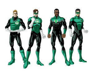 Green Lanterns of Earth