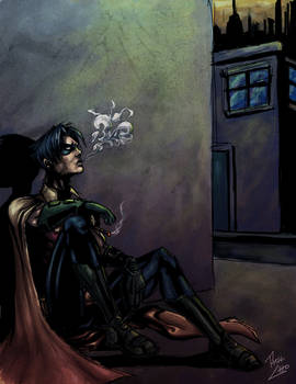 Jason Todd Smoking