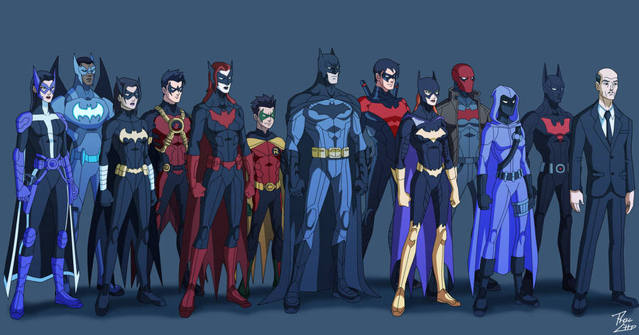Bat Family: Gotham Crusaders by phil-cho