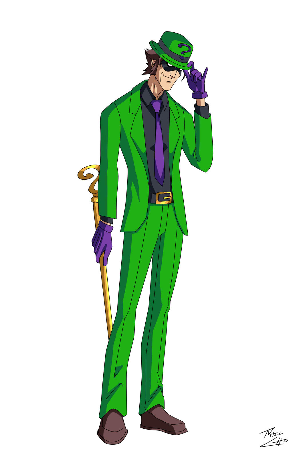 Riddler by phil-cho on DeviantArt