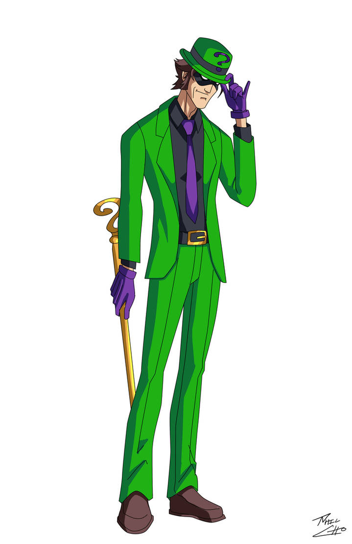 Riddler by phil-cho on DeviantArt