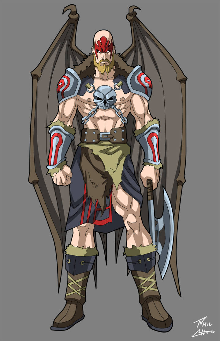 The Spirit - Barbarian commission by phil-cho on DeviantArt