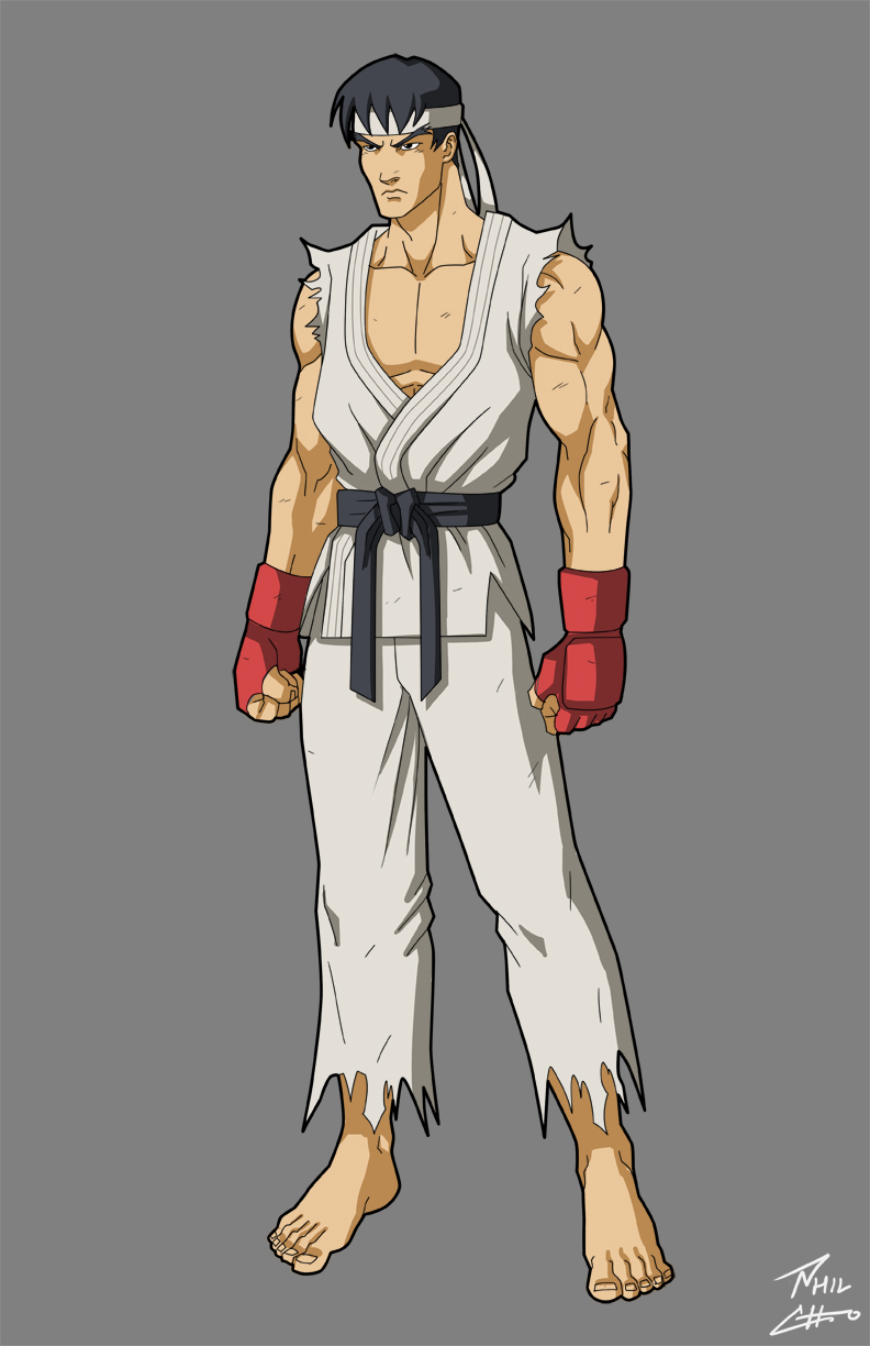 Street Fighter IV: RYU by Jiggeh on DeviantArt