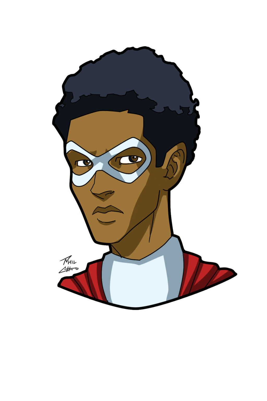 Arlo Liberty head bust commission