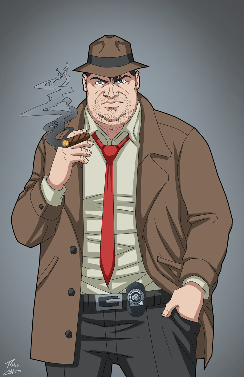 Harvey Bullock (Earth-27) commission by phil-cho on DeviantArt