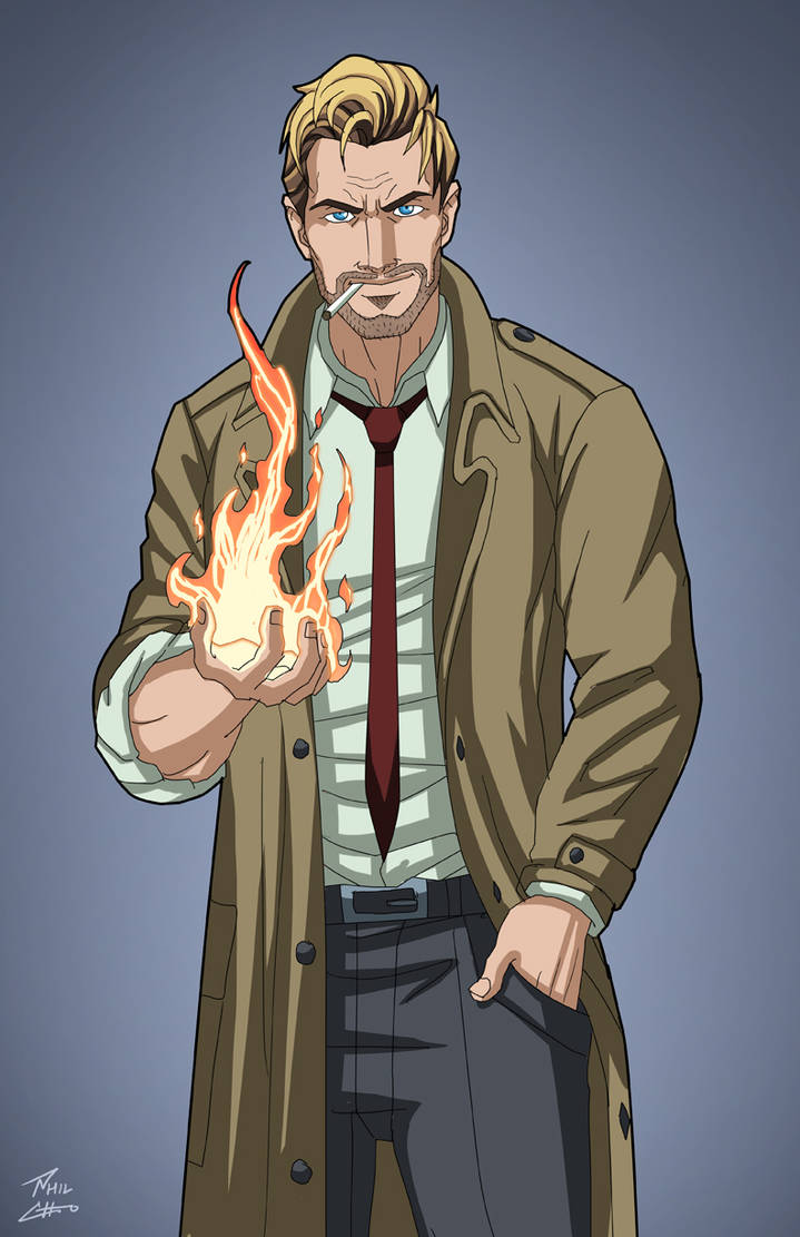 John Constantine (Earth27) commission by philcho on DeviantArt