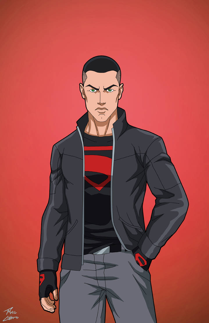 Superboy (Earth-27) Modern commission by phil-cho