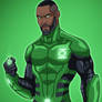 Green Lantern John Stewart (Earth-27) commission