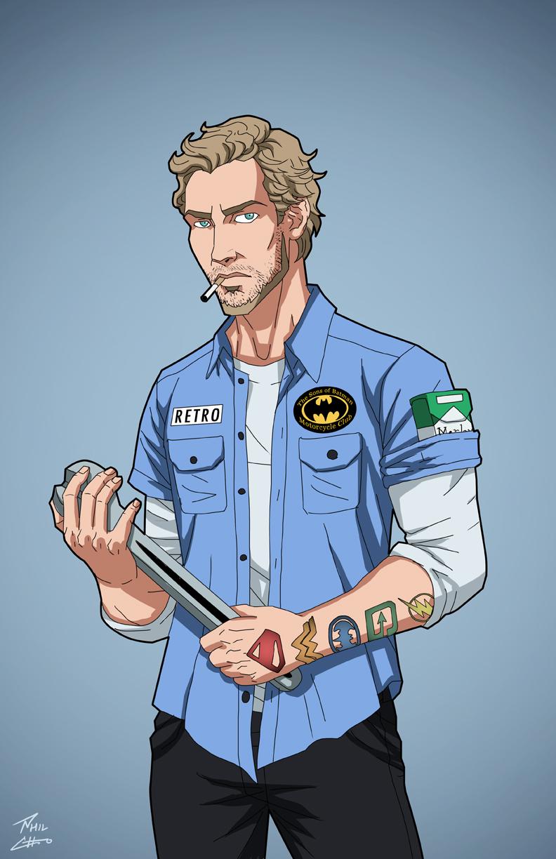 Chad 'Retro' Graham (Earth-27) commission