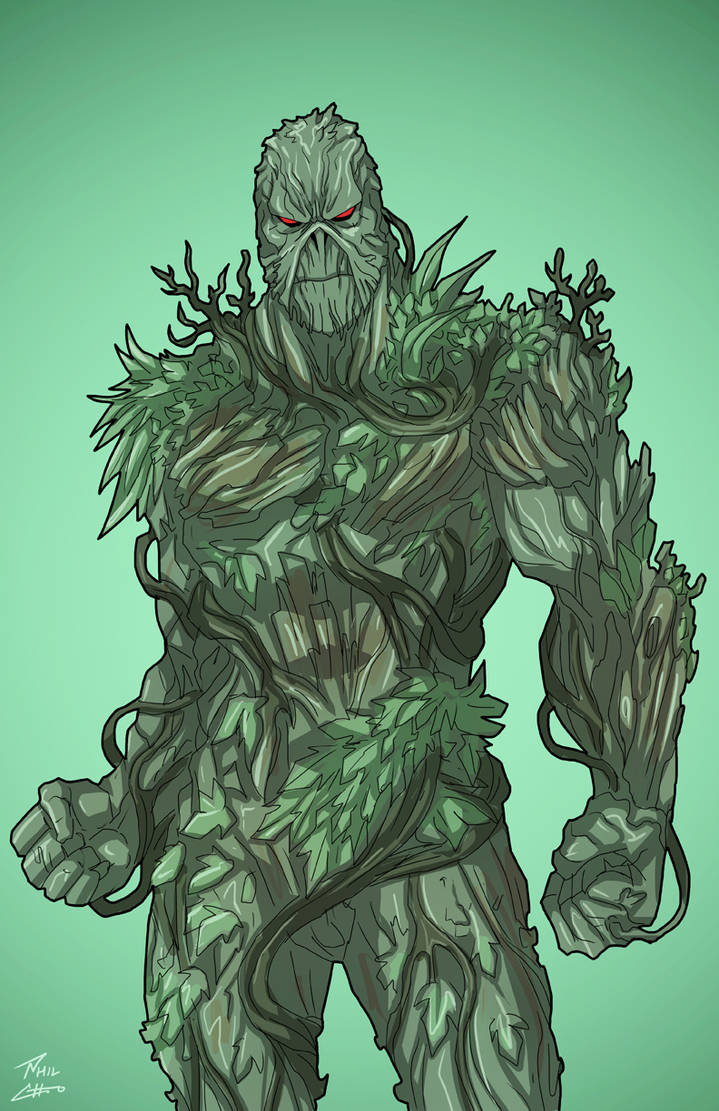 Swamp Thing (Earth-27) commission by phil-cho on DeviantArt