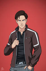 Terry McGinnis (Earth-27: 2027) commission by phil-cho