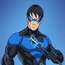 Nightwing (Earth-27) Rebirth colors