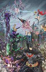 Destruction in Gotham (Earth-27) by phil-cho