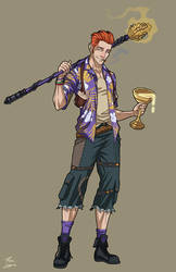 Dionysus (NeOlympus) commission by phil-cho