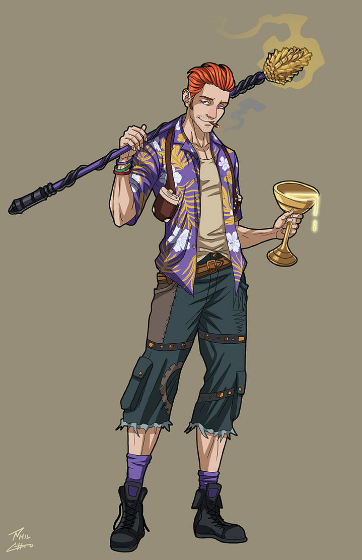 Dionysus (NeOlympus) commission by phil-cho