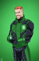 Green Lantern [Guy Gardner] (Earth-27) commission