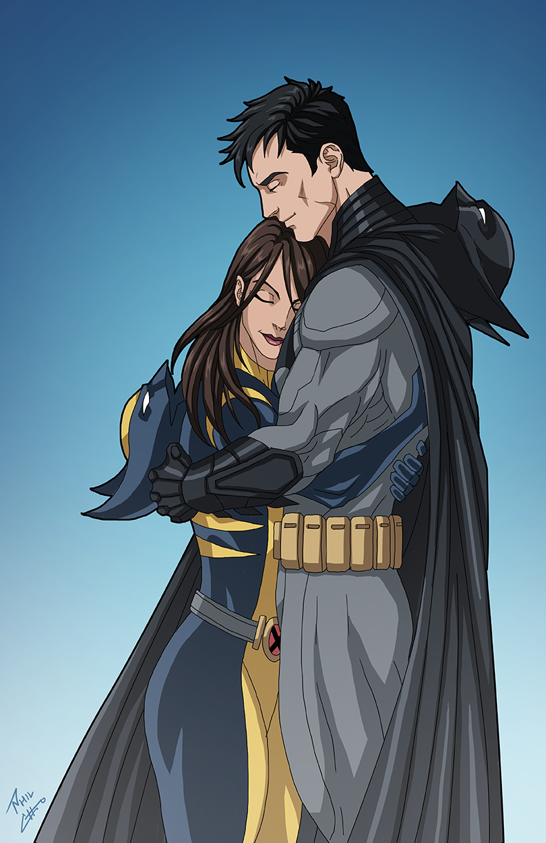 Batman And Wolverine commission by phil-cho on DeviantArt