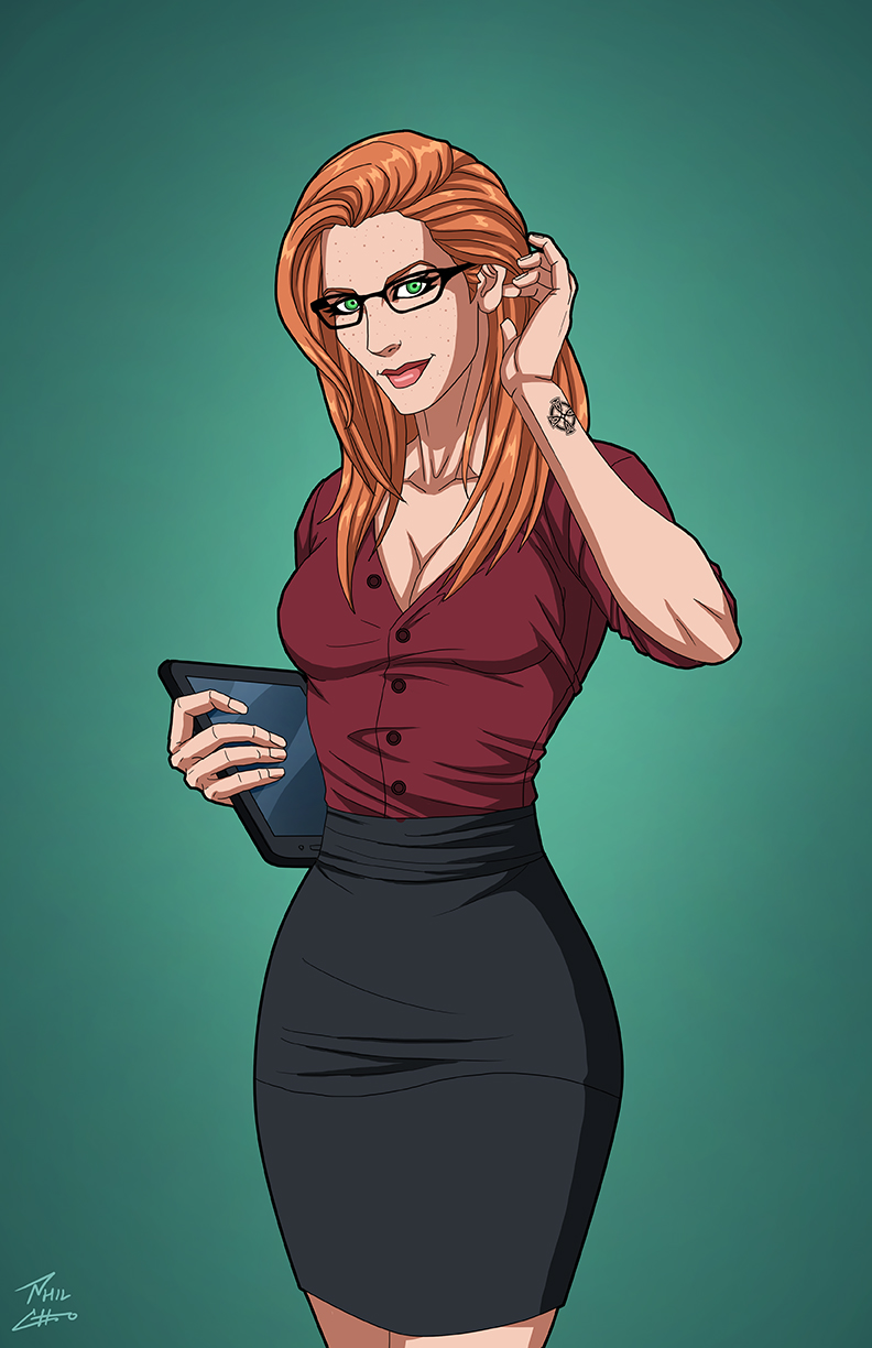 Ellen Trechend (Earth-27) OC commission