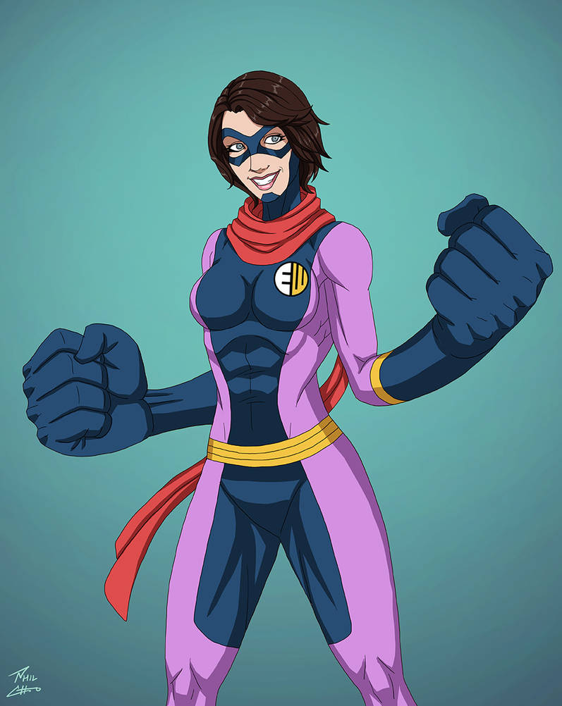 Elastic Woman (Earth-27) commission by phil-cho on DeviantArt
