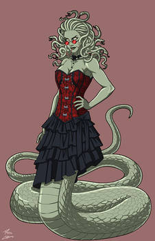 Medusa the Gorgon (NeOlympus) commission