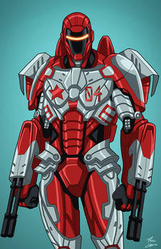 Rocket Red (Earth-27) commission