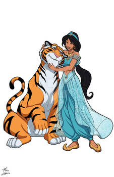 Jasmine and Rajah commission