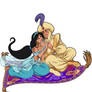 Jasmine and Aladdin commission